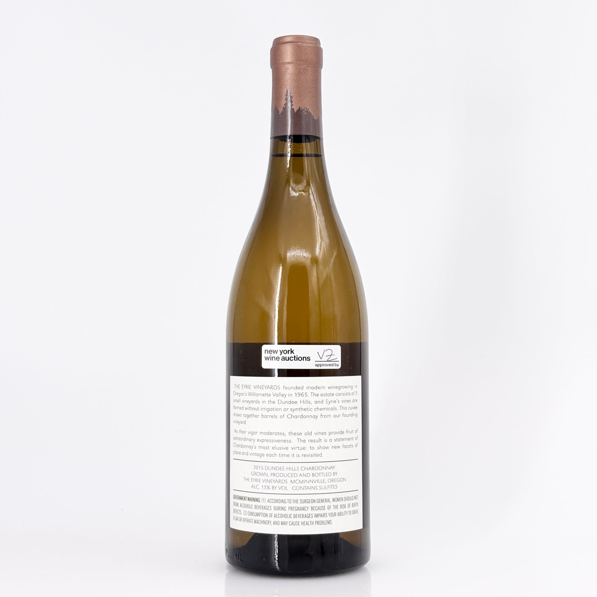 2015 The Eyrie Vineyards Original Vines Chardonnay Dundee Hills, USA