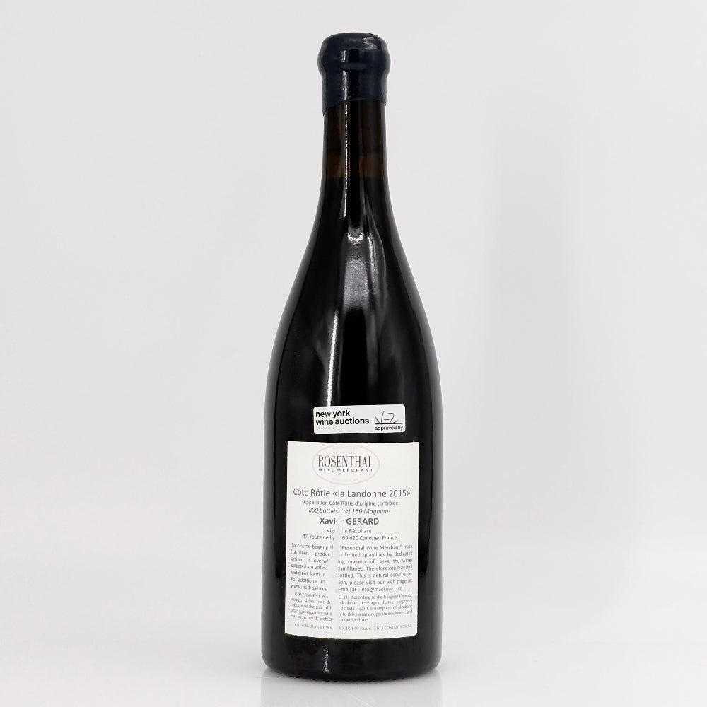 2015 Xavier Gerard Cote Rotie La Landonne Rhone, France