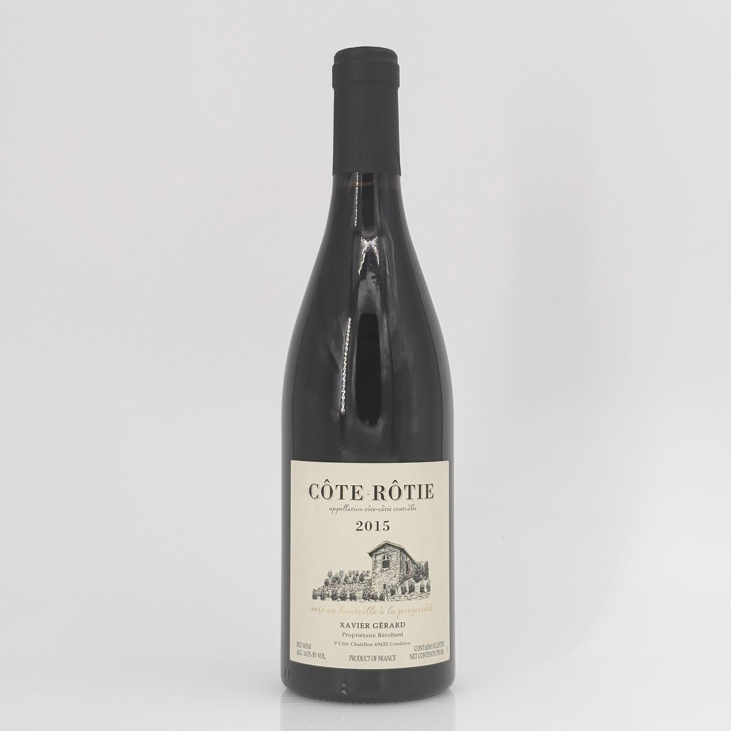 2015 Xavier Gerard Cote Rotie, Rhone, France