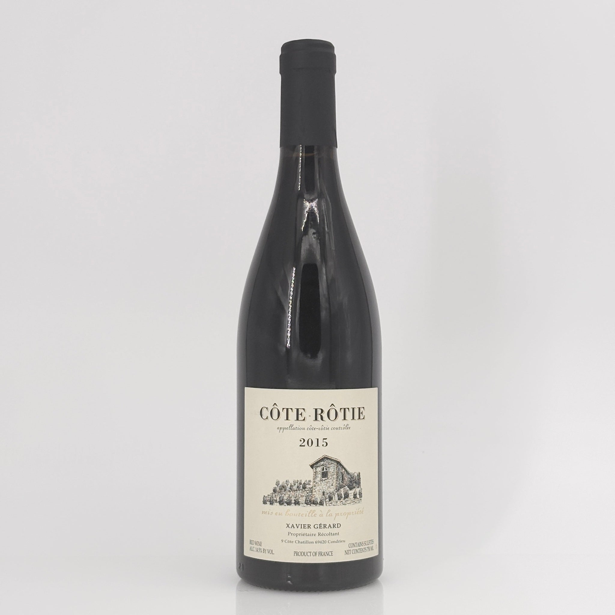 2015 Xavier Gerard Cote Rotie, Rhone, France