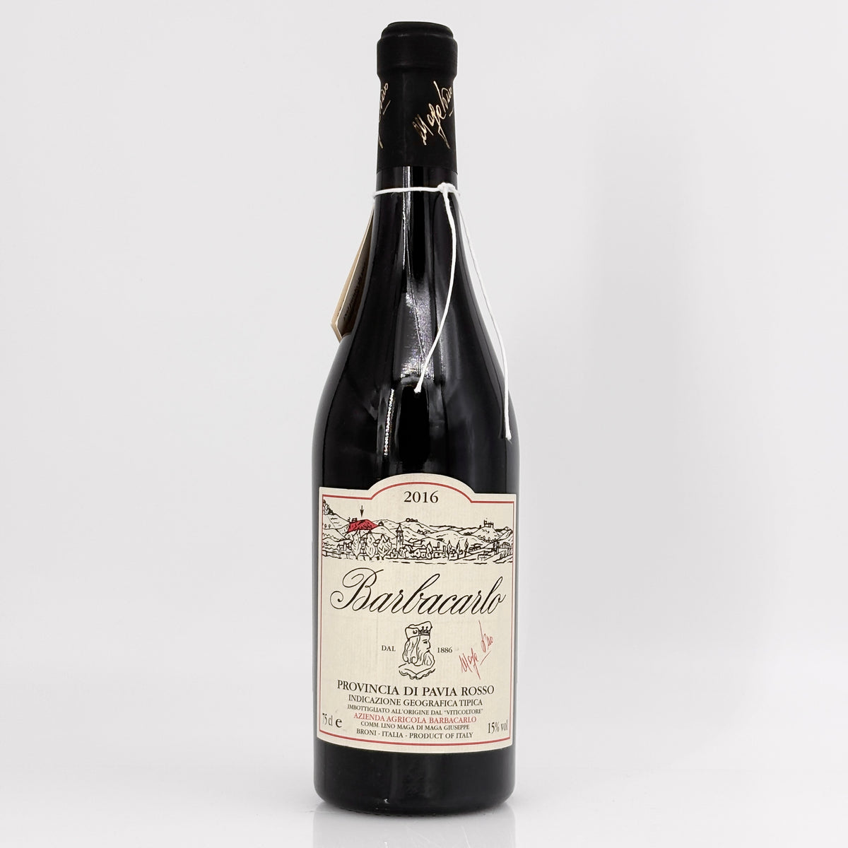 2016 Barbacarlo di Lino Maga 'Barbacarlo' Provincia di Pavia Rosso IGT Lombardy, Italy