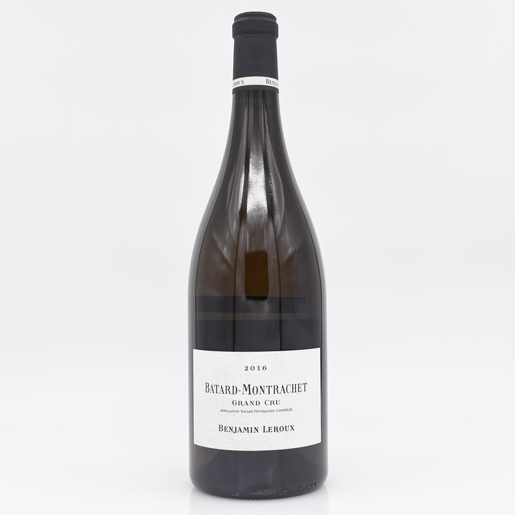 Wine bottle with a label on a white background