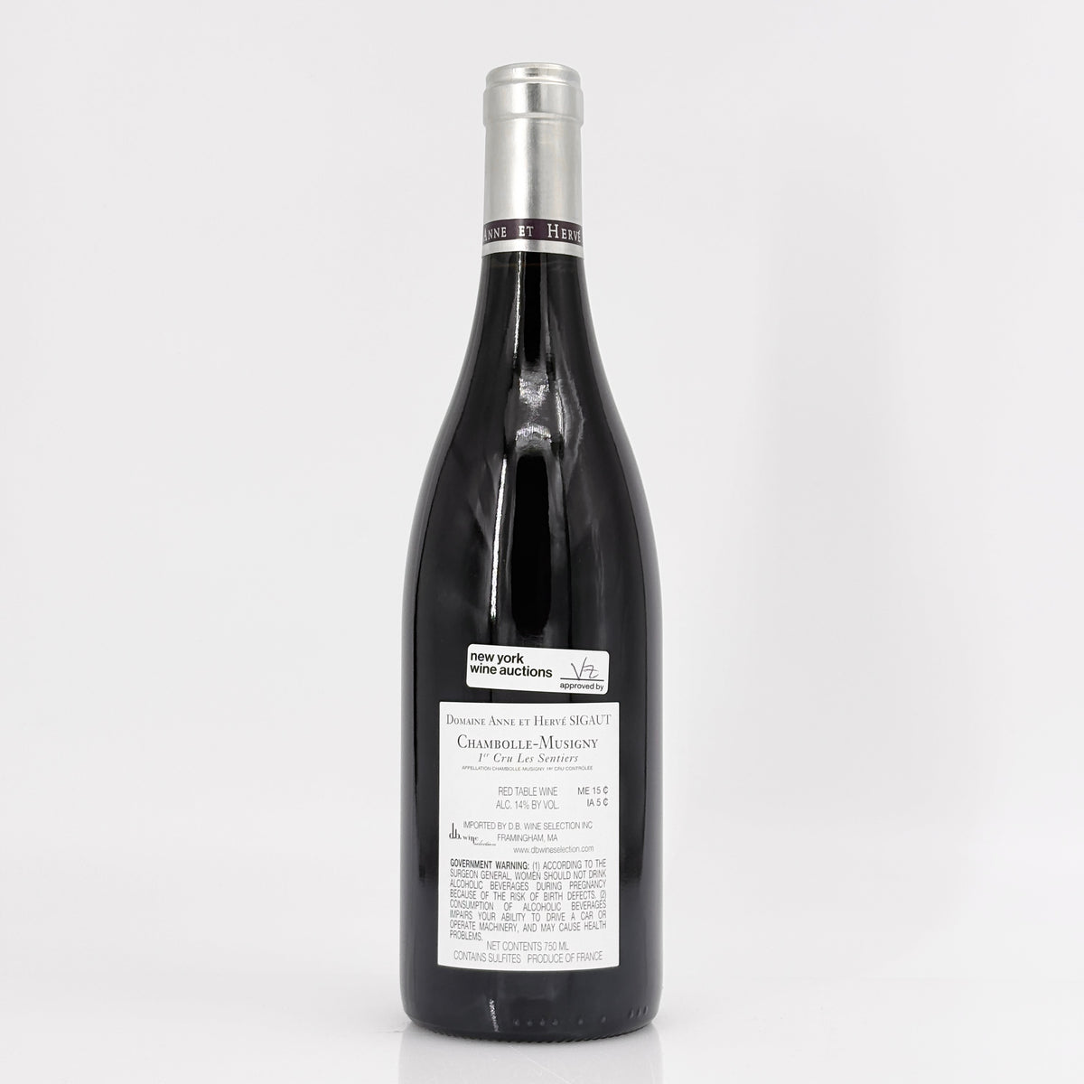 2016 Domaine Anne et Herve Sigaut Les Sentiers Vieilles Vignes Chambolle-Musigny Premier Cru, France