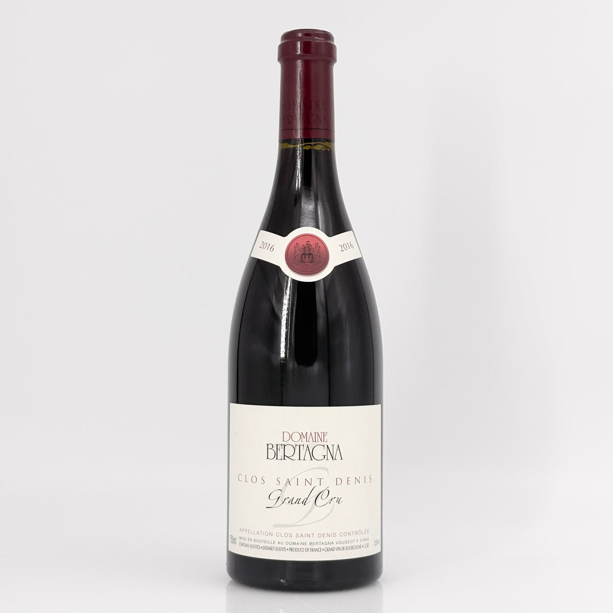 2016 Domaine Bertagna Clos Saint-Denis Grand Cru Cote de Nuits, France