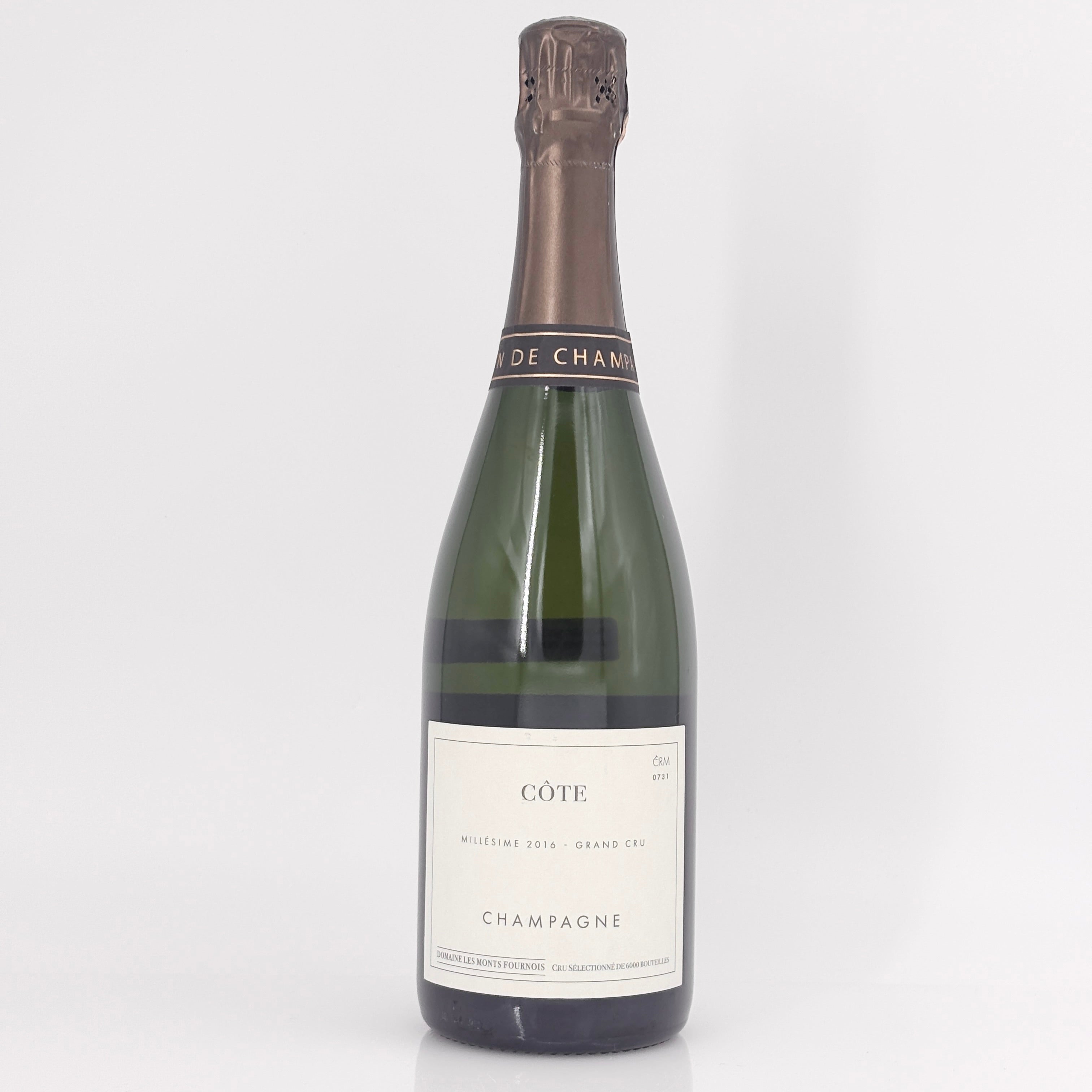 2016 Domaine Les Monts Fournois 'Cote' Cramant Grand Cru Millesime, Champagne, France