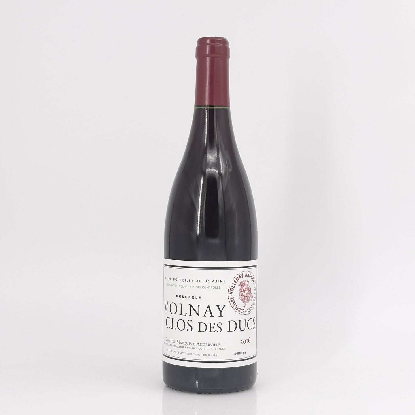 2016 Domaine Marquis d'Angerville Clos des Ducs Volnay Premier Cru, France (Lot 2)