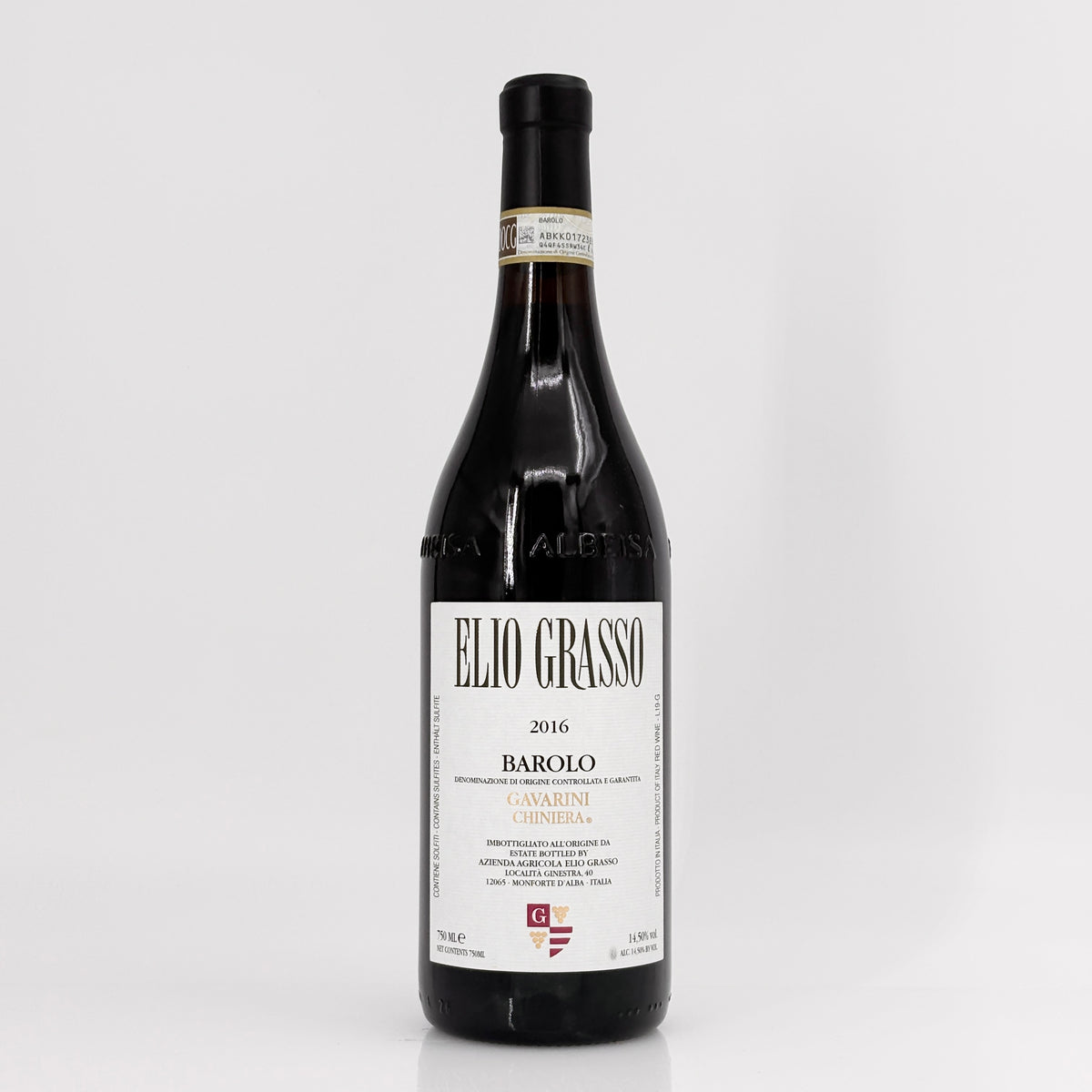 2016 Elio Grasso Gavarini Vigna Chiniera Barolo DOCG, Italy