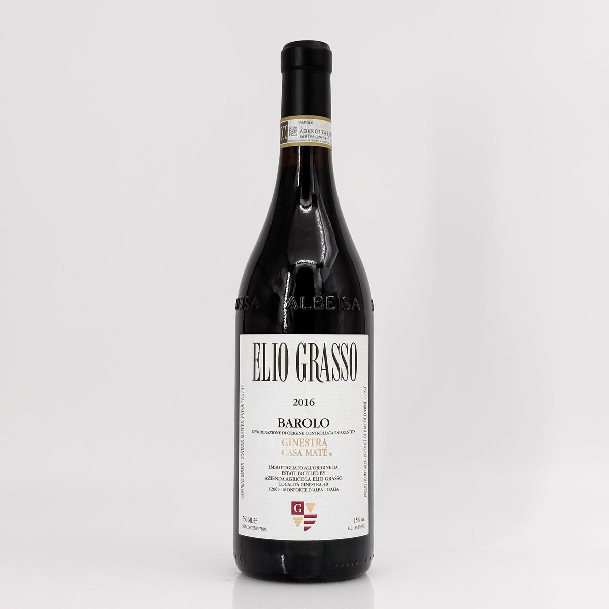 2016 Elio Grasso Ginestra Vigna Casa Mate Barolo DOCG, Italy