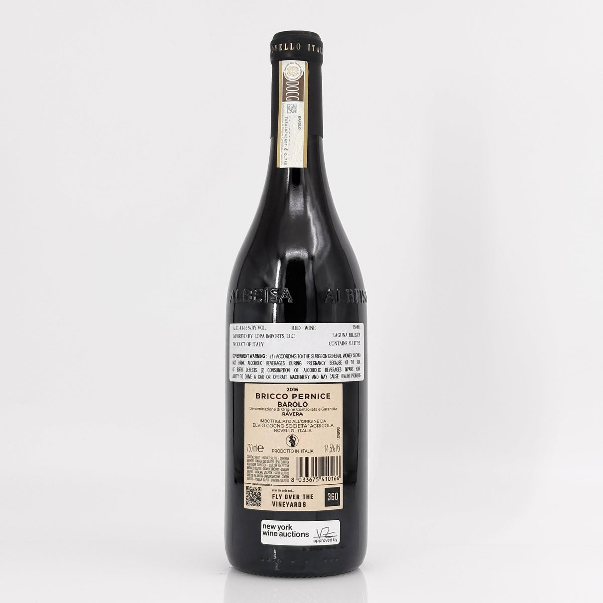 2016 Elvio Cogno Ravera Bricco Pernice Barolo DOCG, Italy