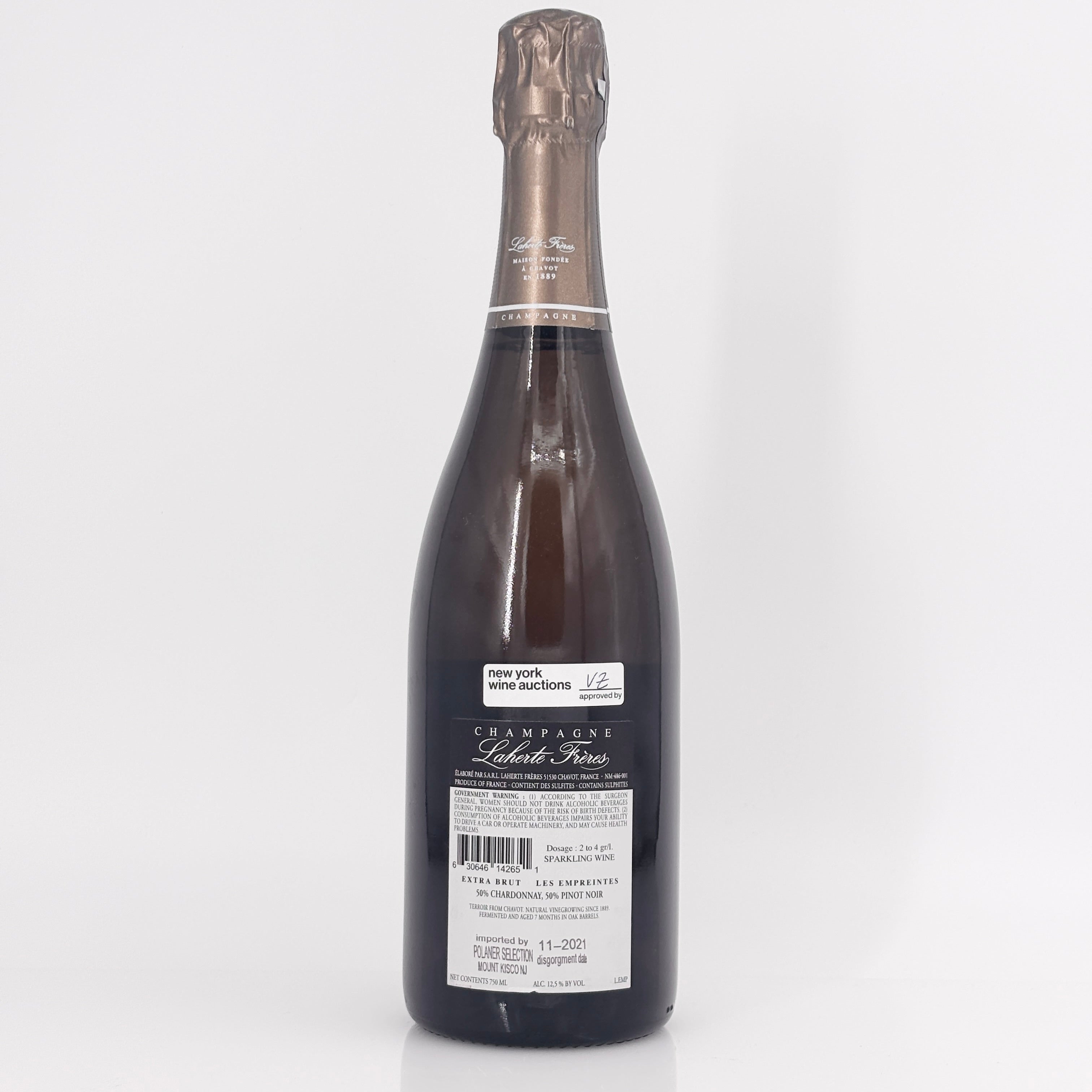 2016 Laherte Freres Les Empreintes Extra Brut, Champagne, France