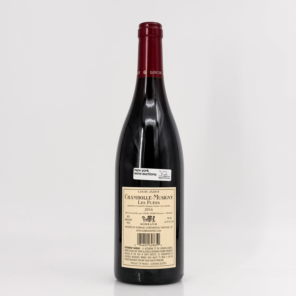 2016 Louis Jadot Les Fuees Chambolle-Musigny Premier Cru, France