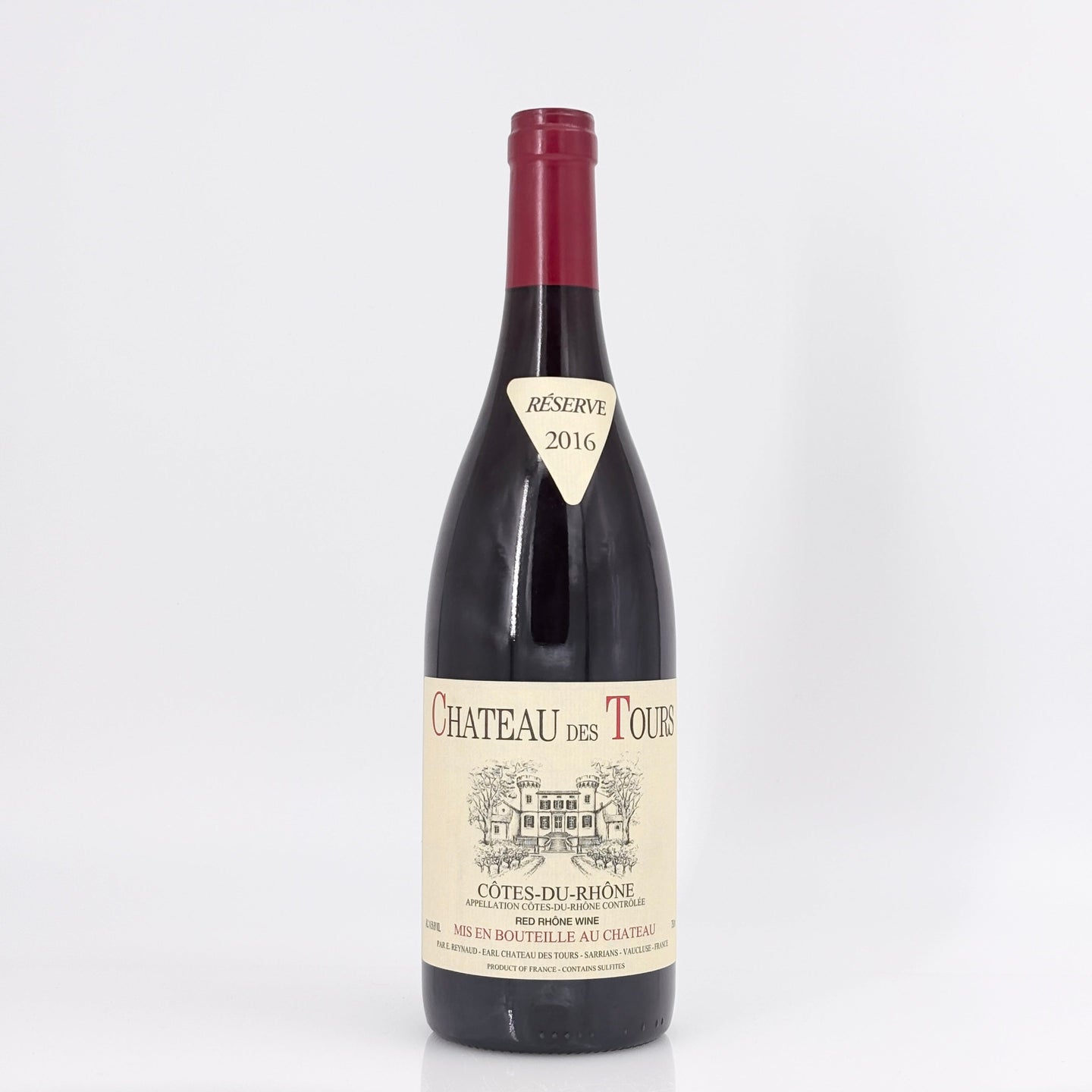 2016 Rayas Chateau des Tours Cotes du Rhone Rouge Reserve Rhone, France