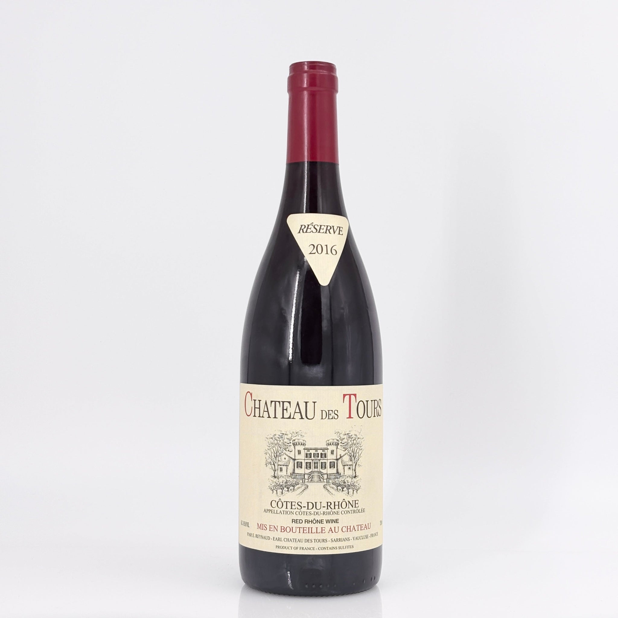 2016 Rayas Chateau des Tours Cotes du Rhone Rouge Reserve Rhone, France