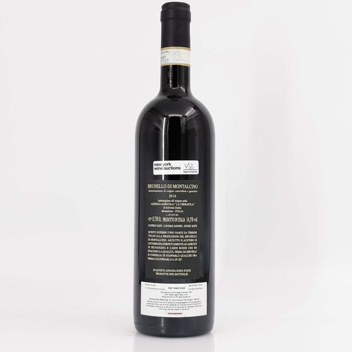 2016 Salvioni La Cerbaiola Brunello di Montalcino DOCG Tuscany, Italy