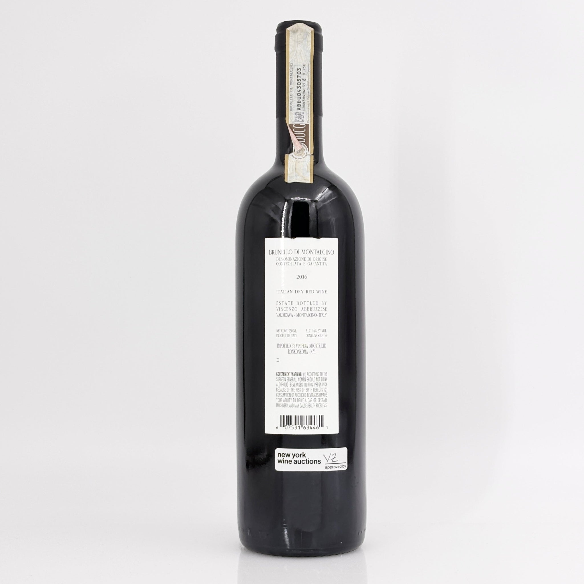 2016 Valdicava Brunello di Montalcino DOCG Tuscany, Italy