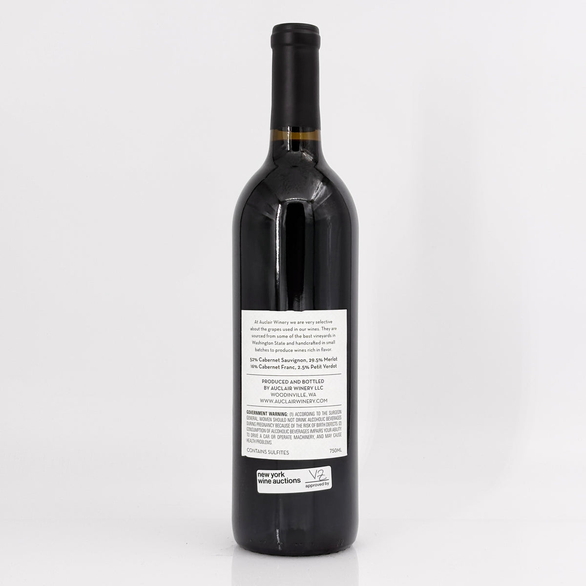 2017 Auclair Winery Left Blend Artz Vineyard Red Blend Red Mountain, USA