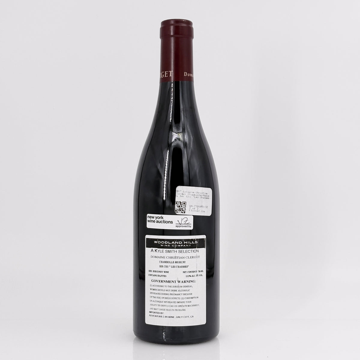 2017 Domaine Christian Clerget Les Charmes Chambolle-Musigny Premier Cru, France