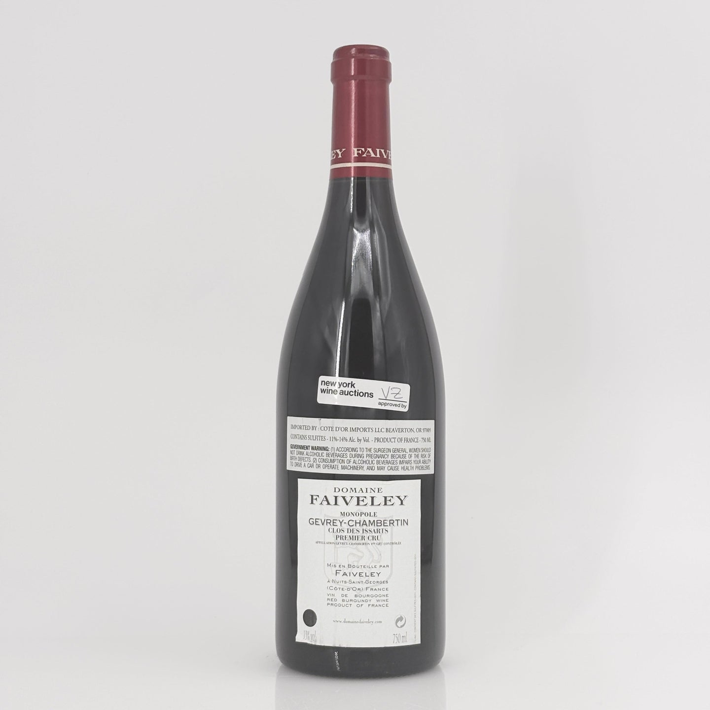 2017 Domaine Faiveley Clos des Issarts Monopole, Gevrey-Chambertin Premier Cru, France