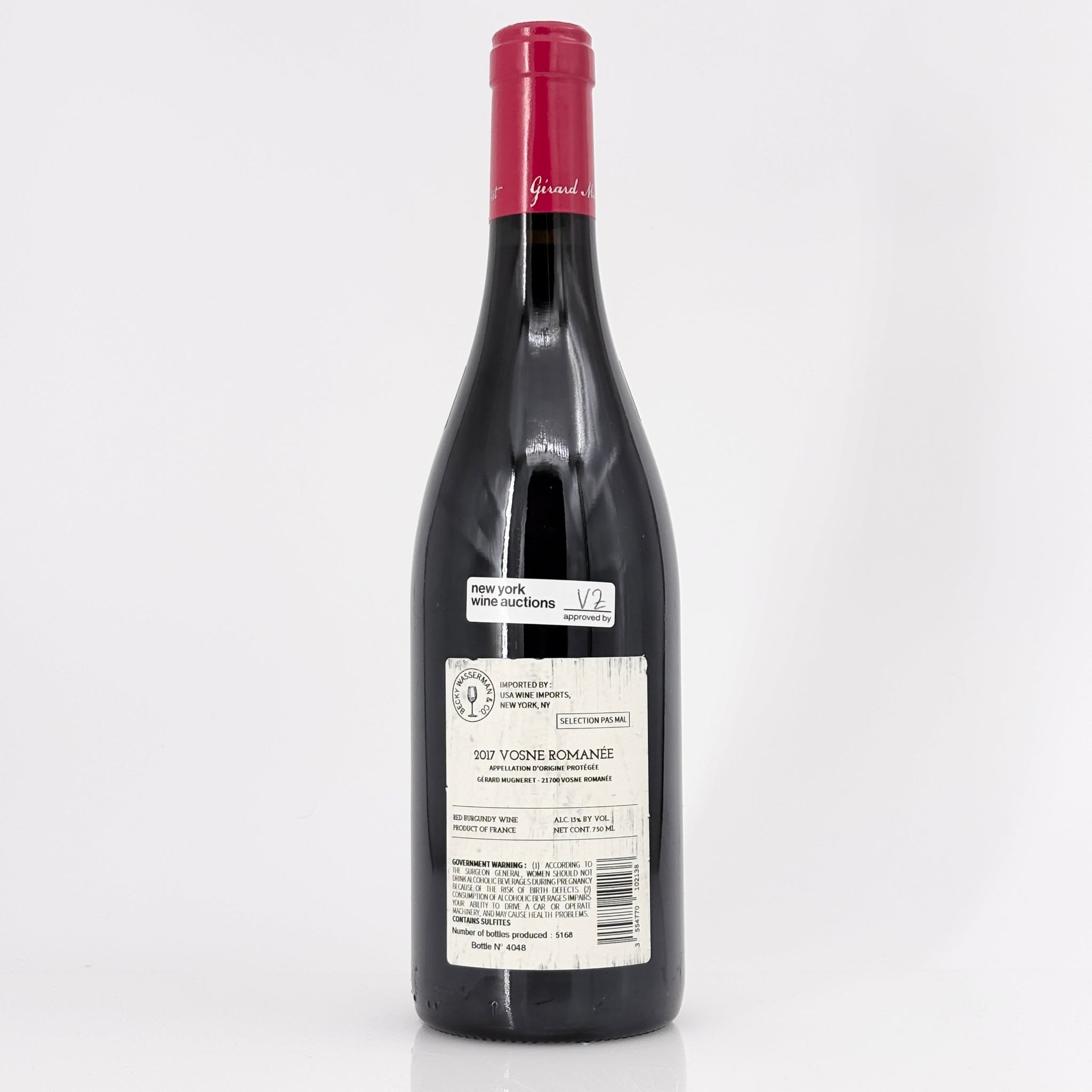 2017 Domaine Gérard Mugneret Vosne-Romanée, Côte de Nuits, France