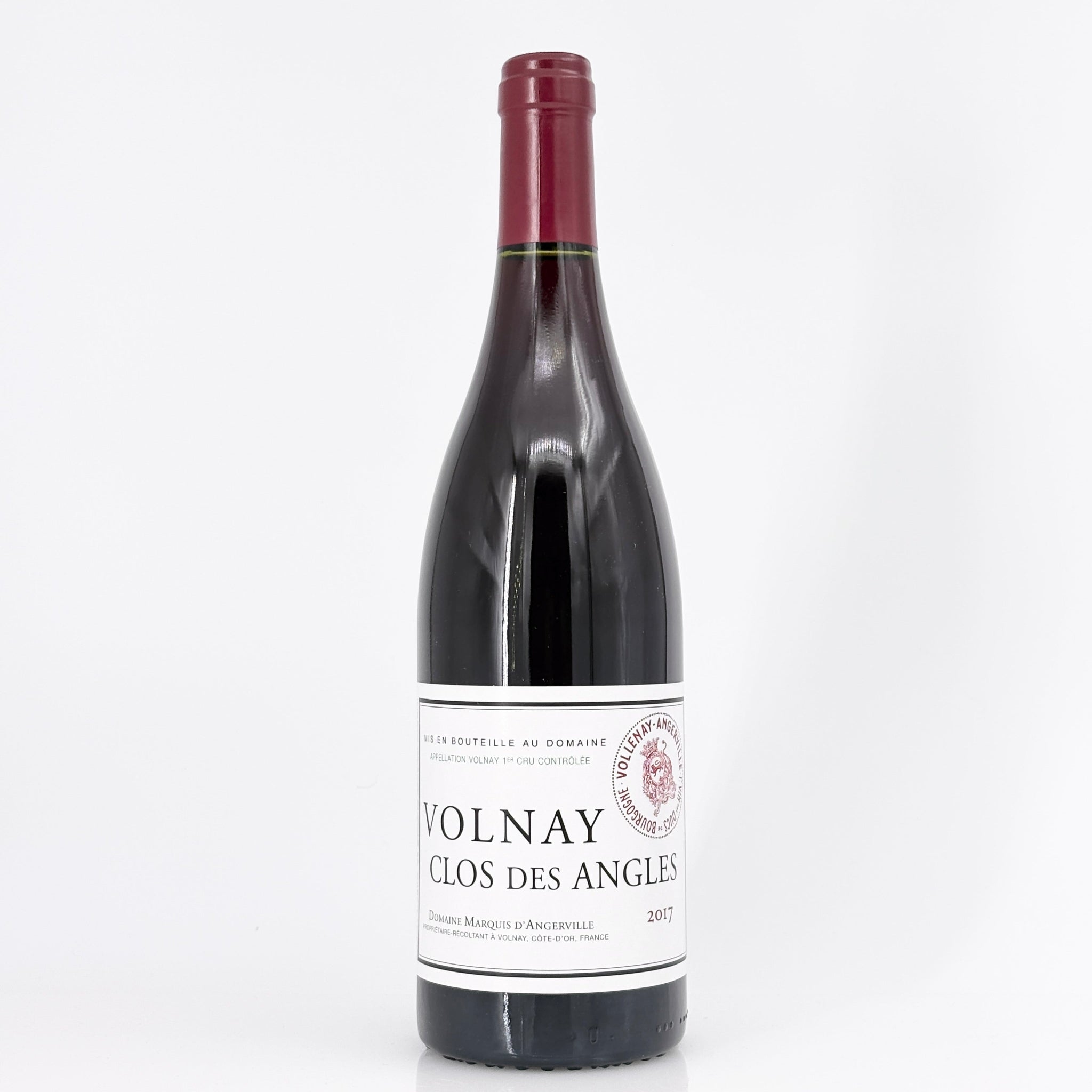 2017 Domaine Marquis d'Angerville Clos des Angles Volnay Premier Cru, France