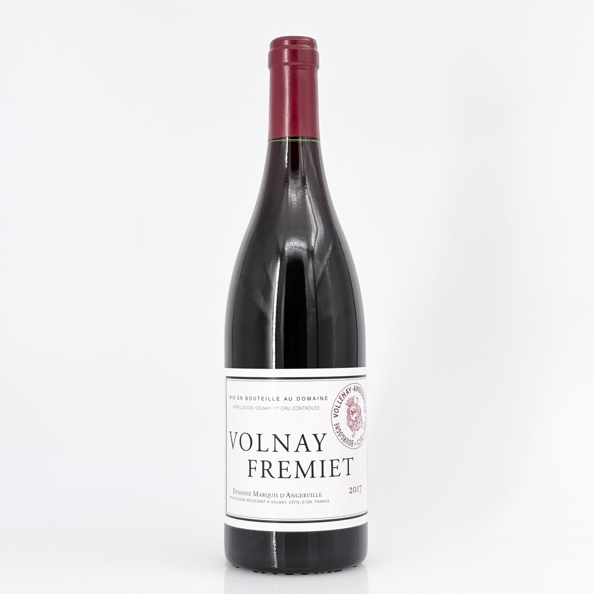 2017 Domaine Marquis d'Angerville Fremiets Volnay Premier Cru, France