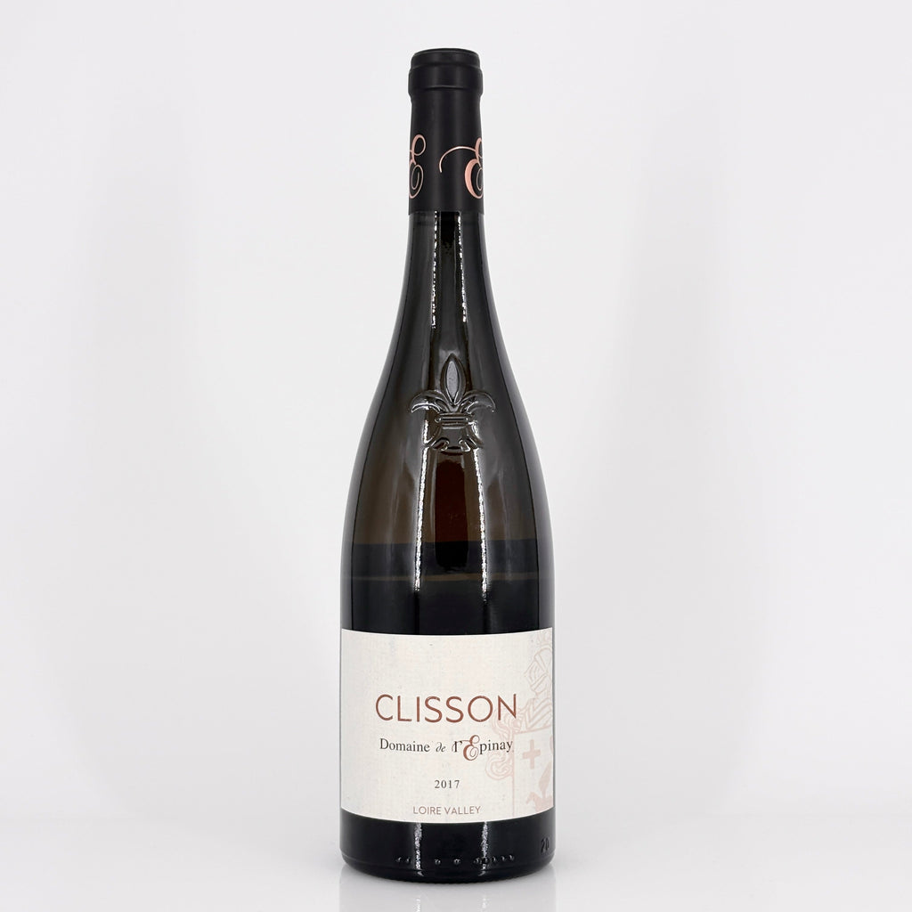 Bottle of wine on a white background