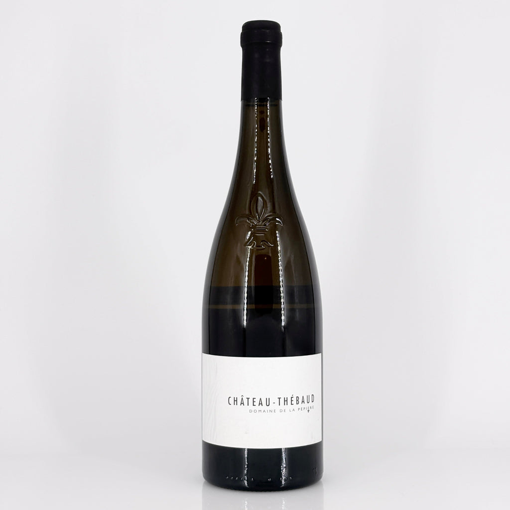 Bottle of wine on a white background