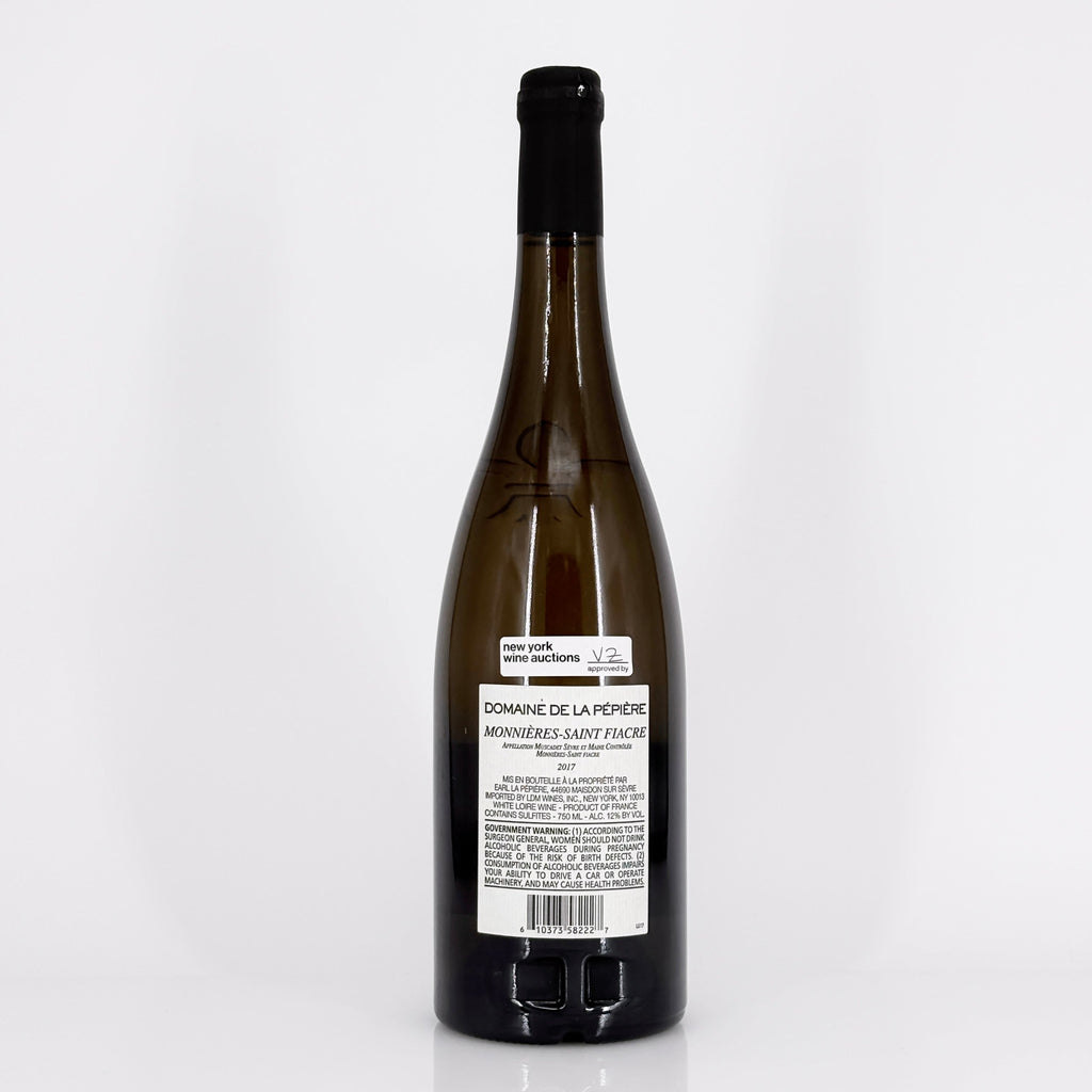 Bottle of wine on a white background