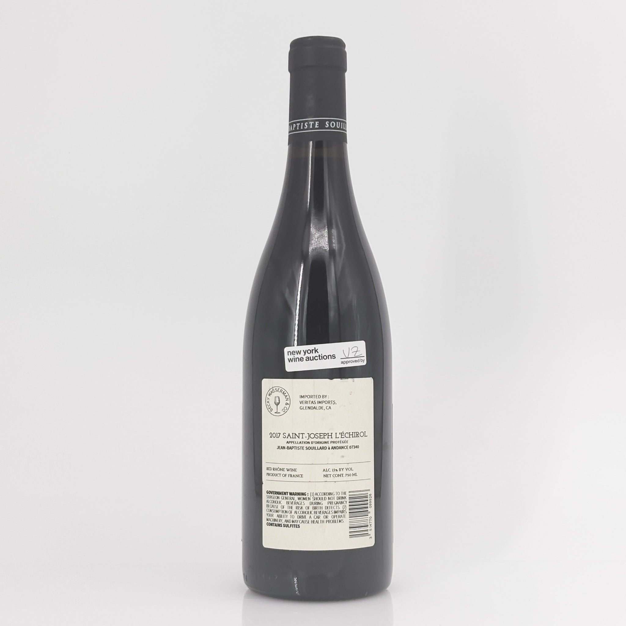 2017 Jean-Baptiste Souillard Saint-Joseph 'L'Echirol', Rhone, France
