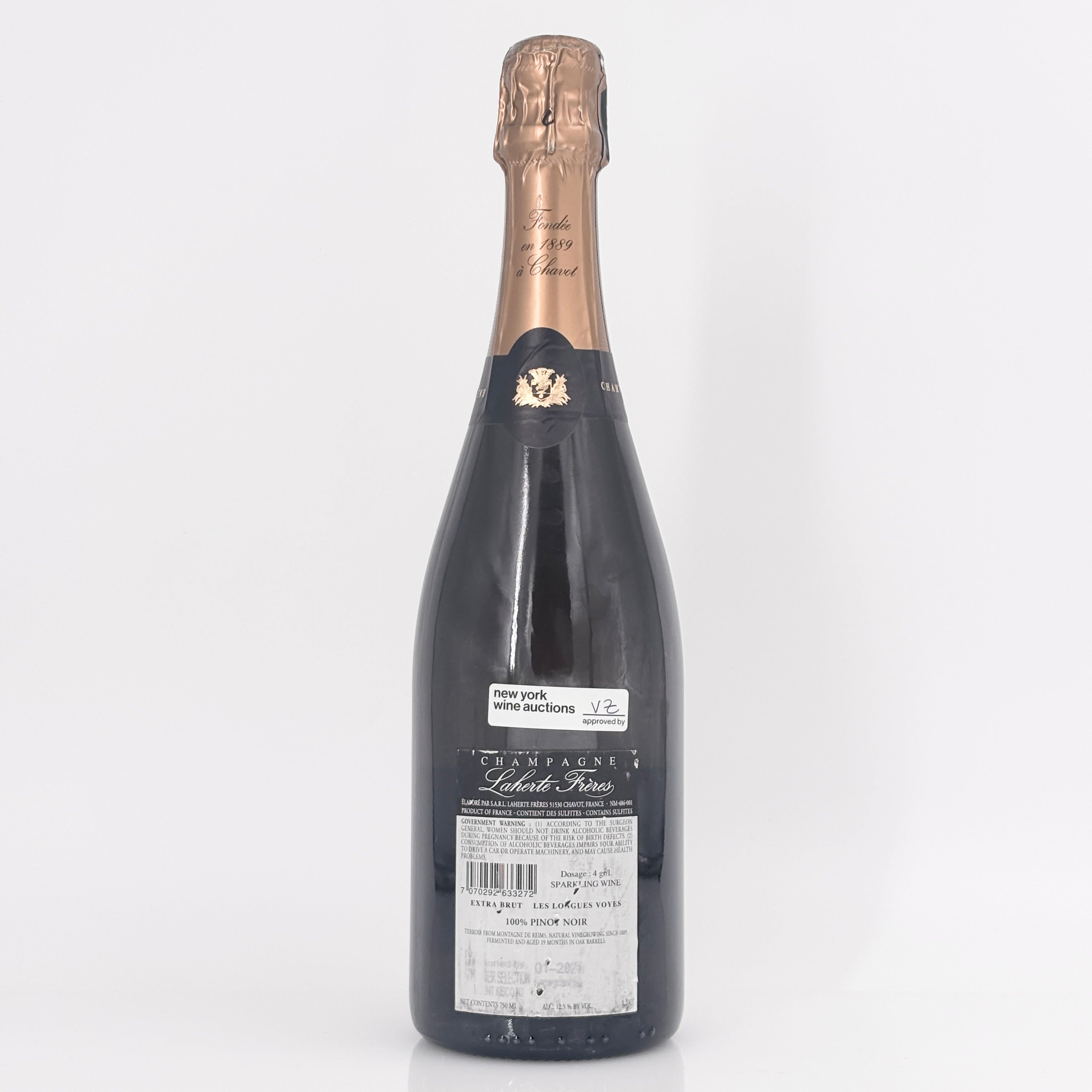 2017 Laherte Frères "Les Longues Voyes" Blanc de Noirs Premier Cru Extra Brut Champagne, France