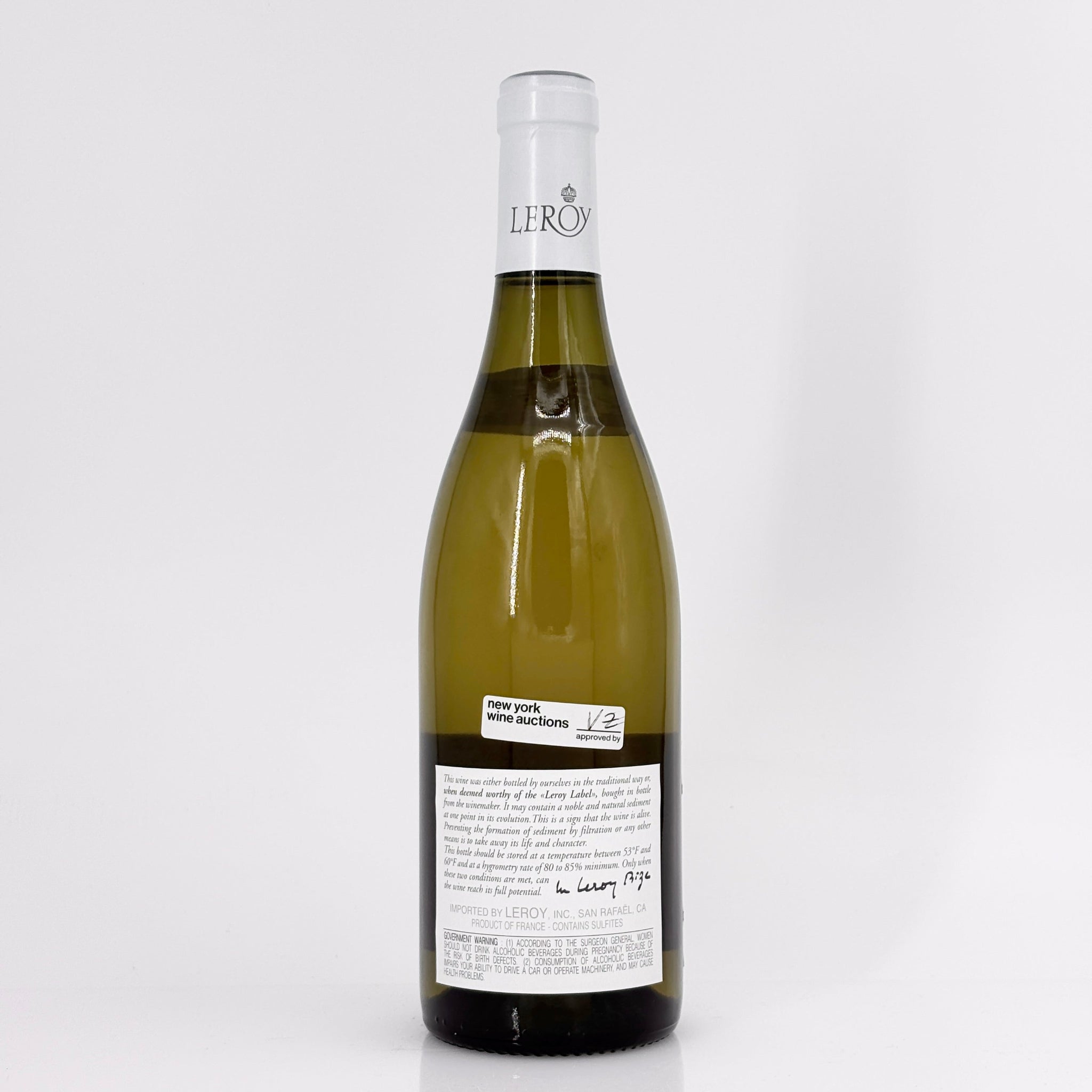 2017 Maison Leroy Meursault, Cote de Beaune, France