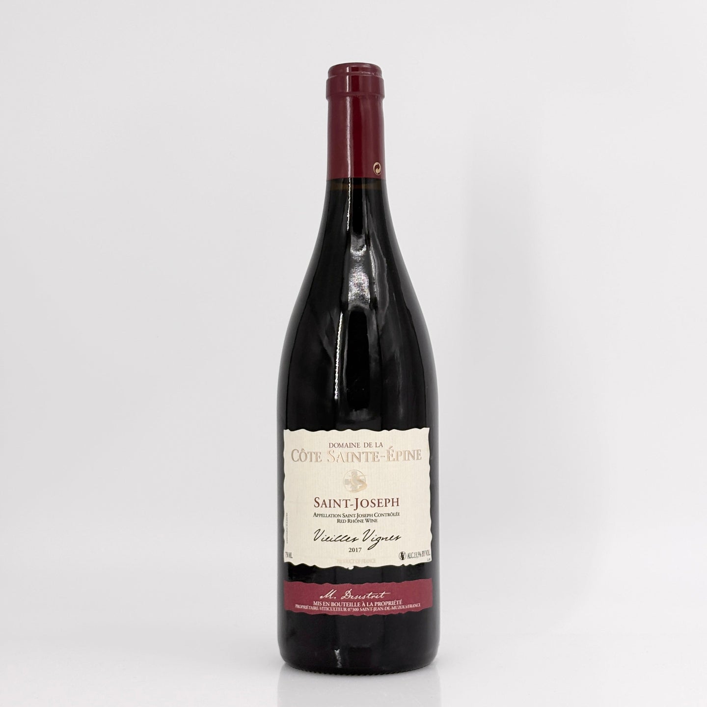 2017 Mikael Desestret Domaine de la Cote Saint-Epine Saint-Joseph Vieilles Vignes Rhone, France