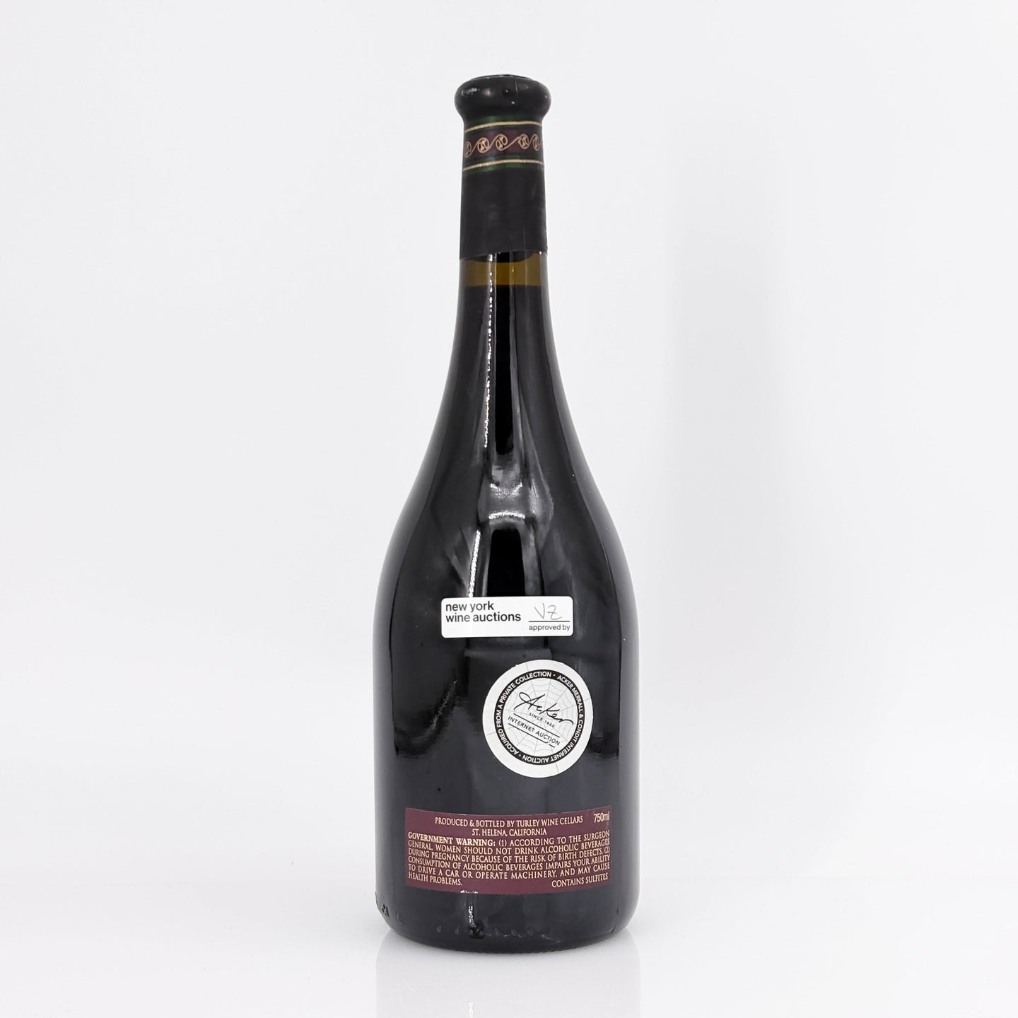 2017 Turley Wine Cellars DuPratt Vineyard Zinfandel Mendocino Ridge, USA