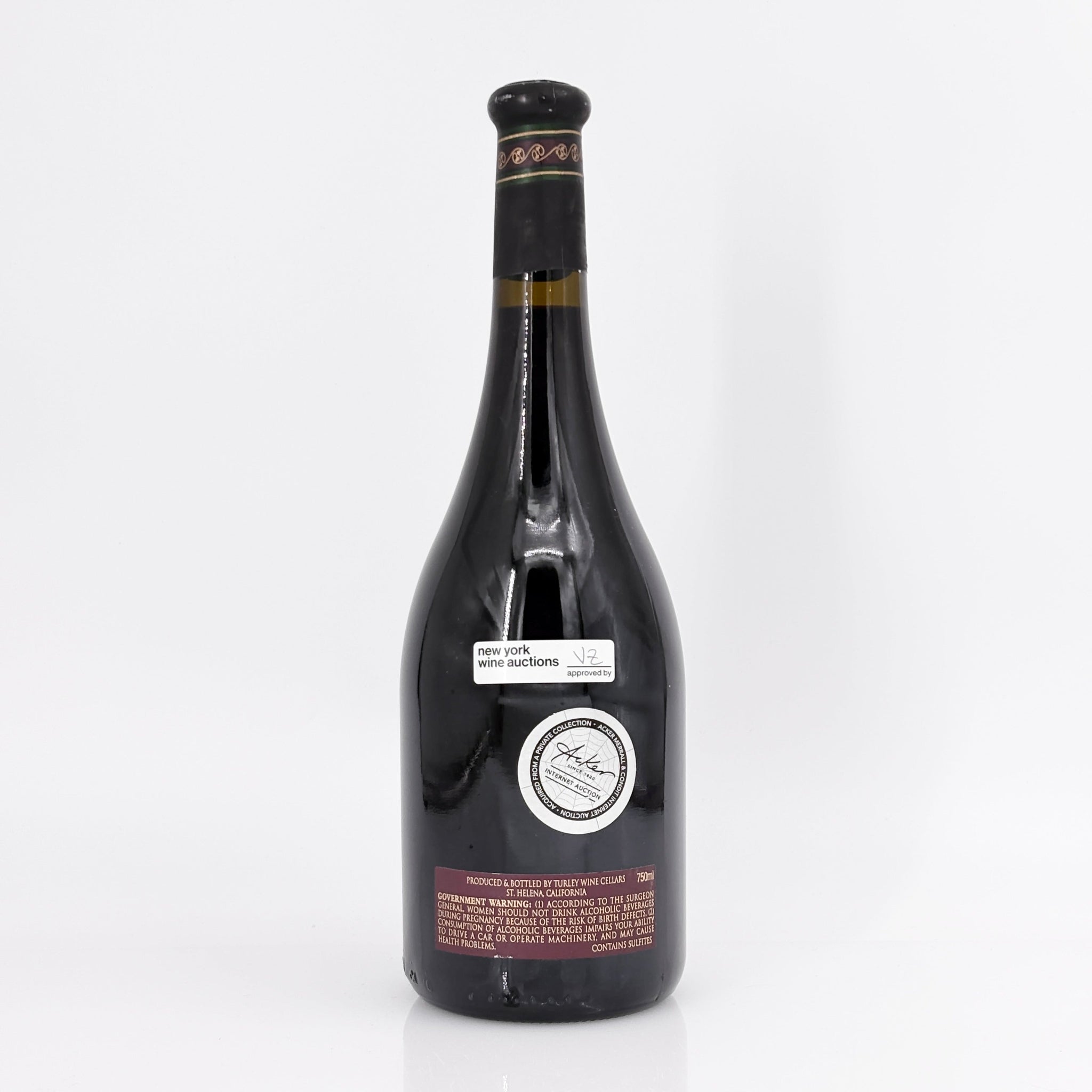 2017 Turley Wine Cellars DuPratt Vineyard Zinfandel Mendocino Ridge, USA