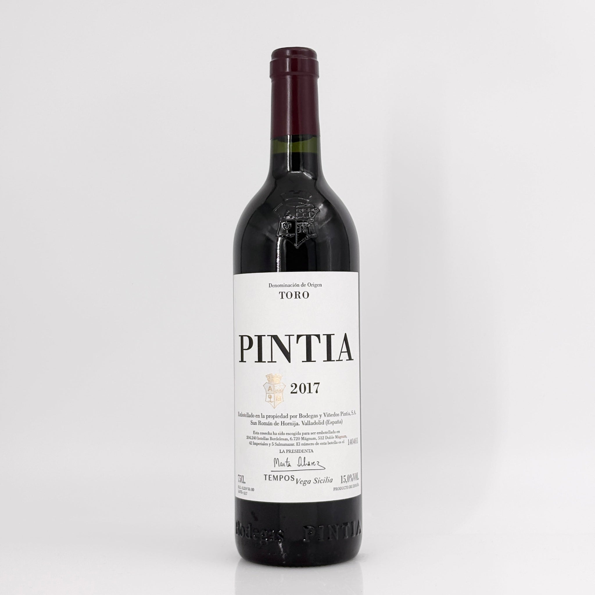 2017 Vega Sicilia 'Pintia' Toro, Spain