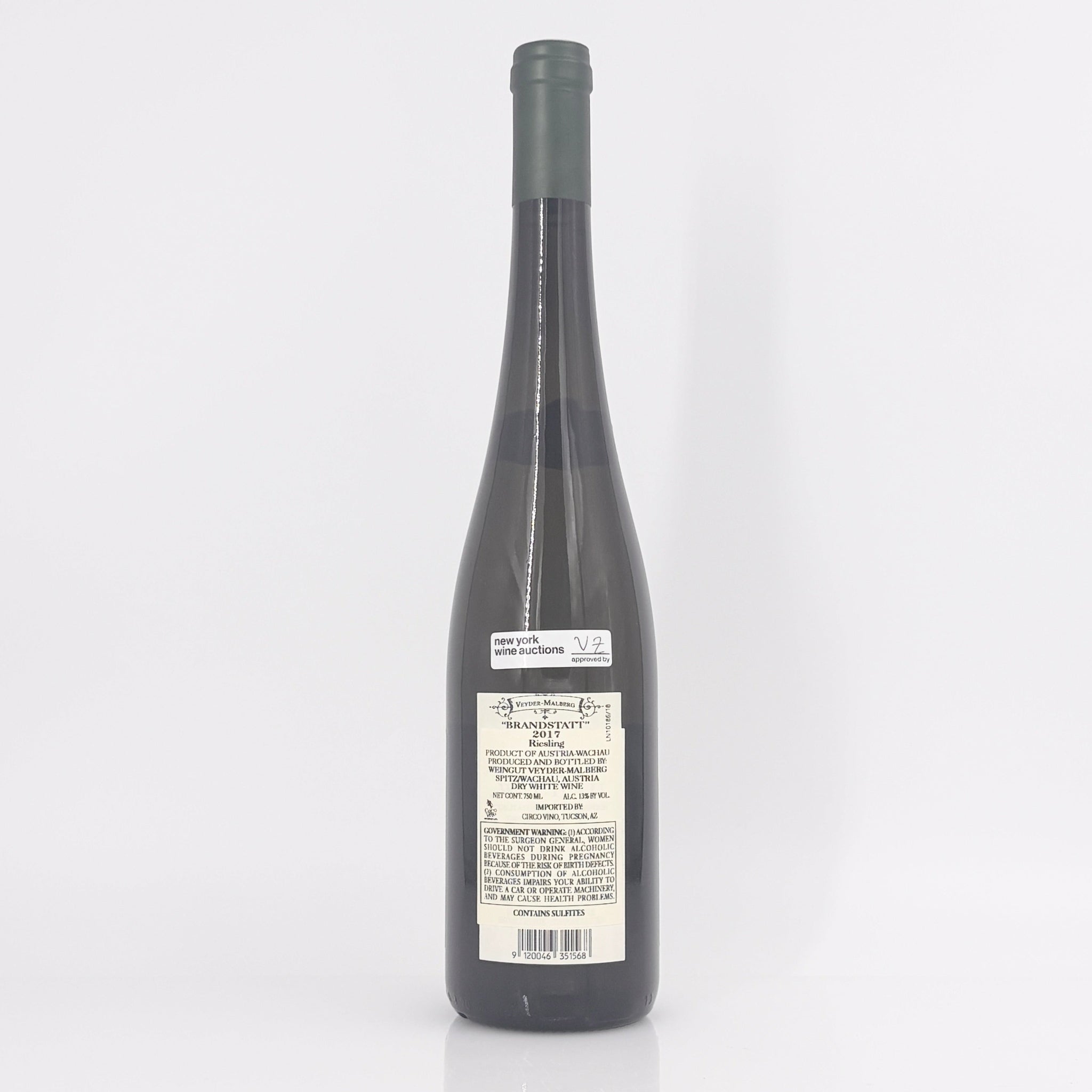 2017 Veyder-Malberg Brandstatt Riesling, Wachau, Austria