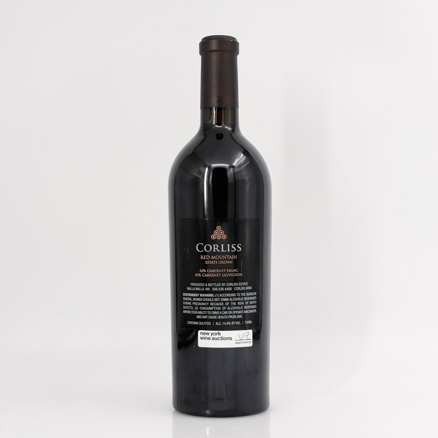 2018 Corliss Estate Red Columbia Valley, USA