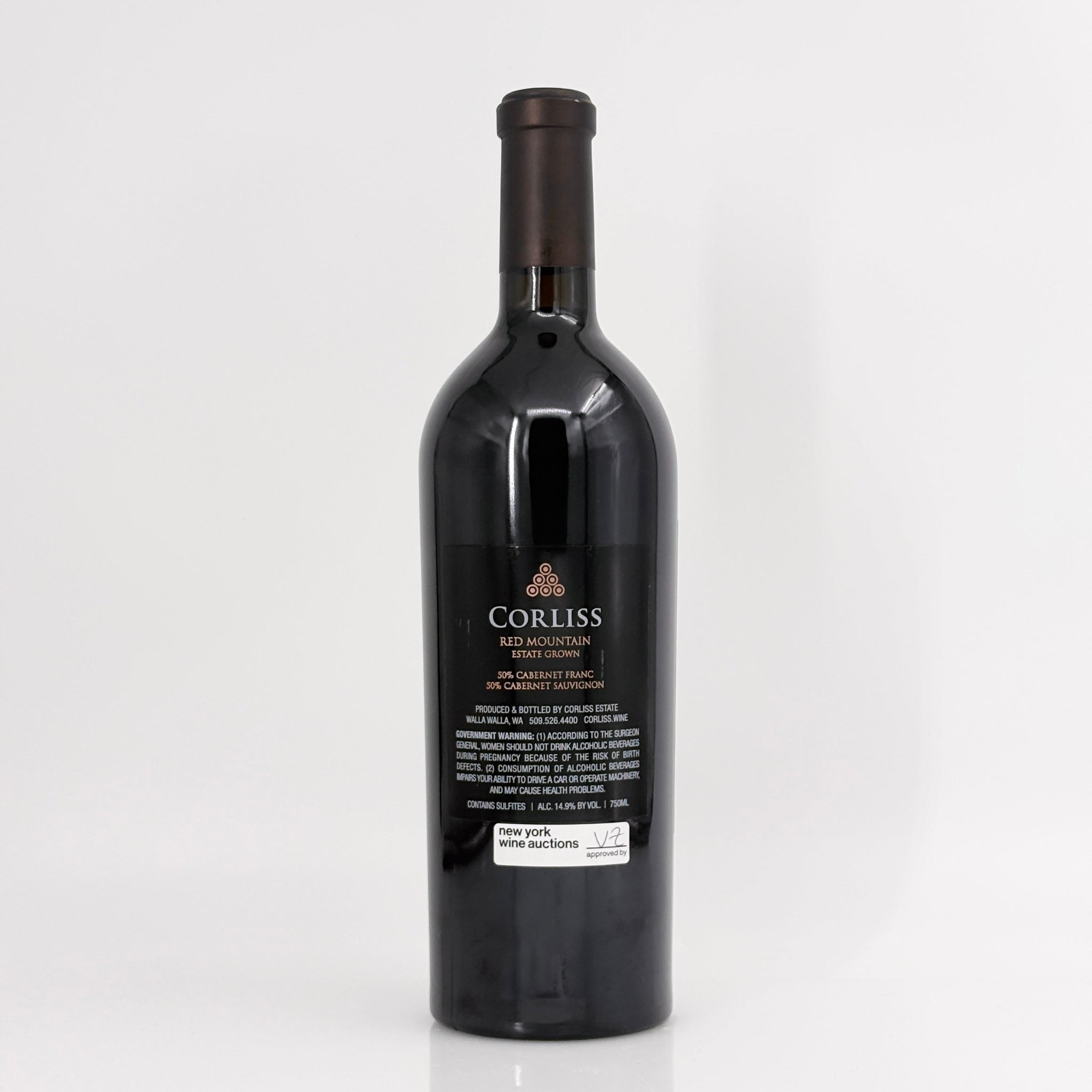 2018 Corliss Estate Red Columbia Valley, USA