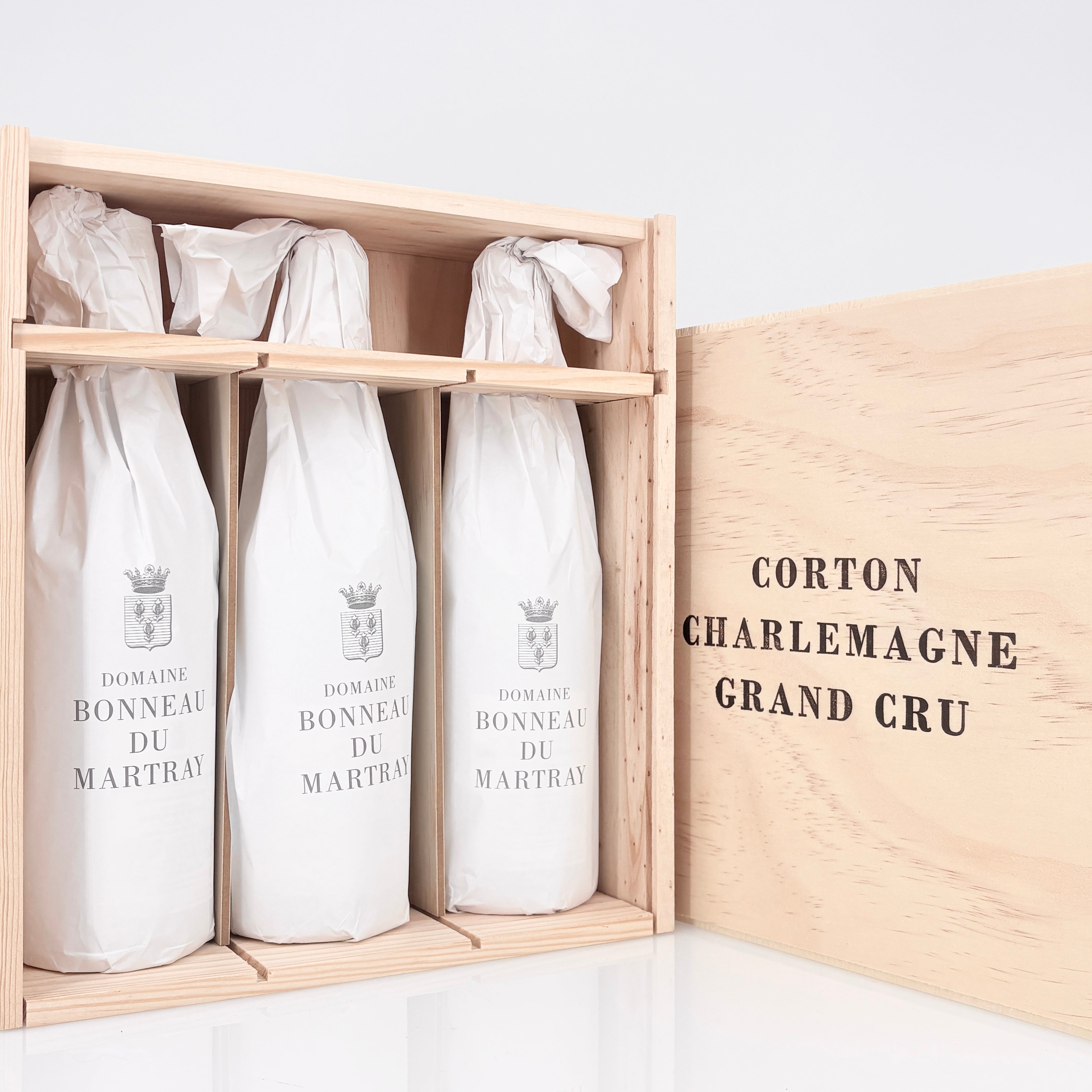 2018 Domaine Bonneau du Martray Corton-Charlemagne Grand Cru Cote de Beaune, France [3-bottle Lot, OWC]