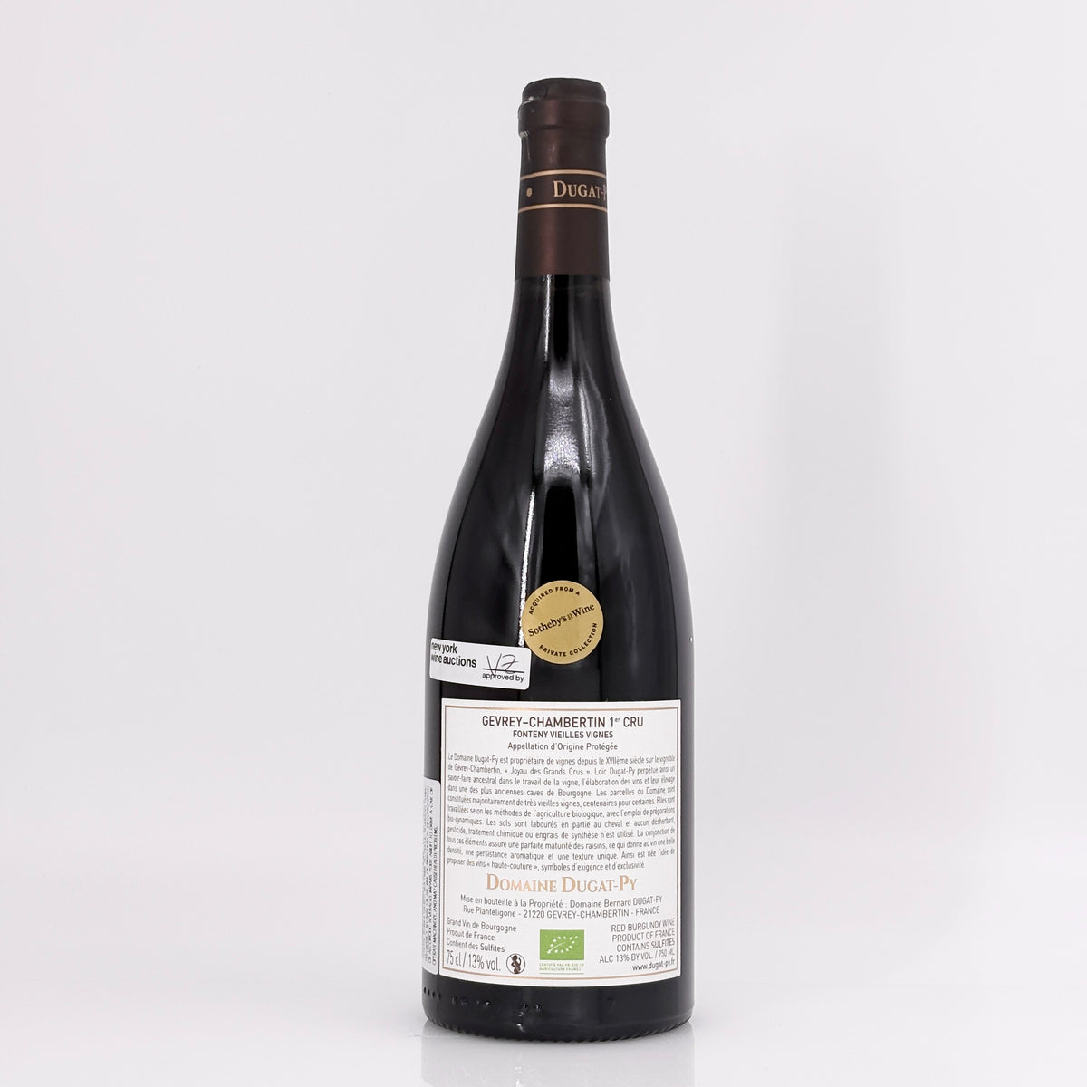 2018 Domaine Dugat-Py Fonteny Gevrey-Chambertin Premier Cru, France (Lot 3)