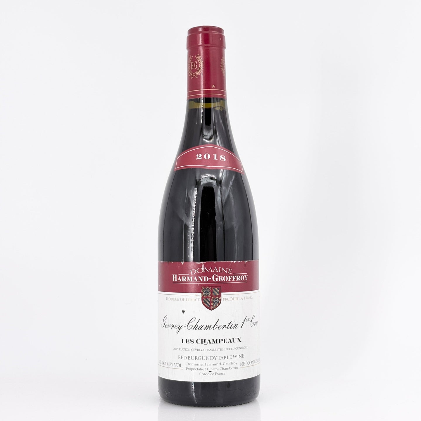 2018 Domaine Harmand-Geoffroy Gevrey-Chambertin Premier Cru Les Champeaux, Côte de Nuits, France
