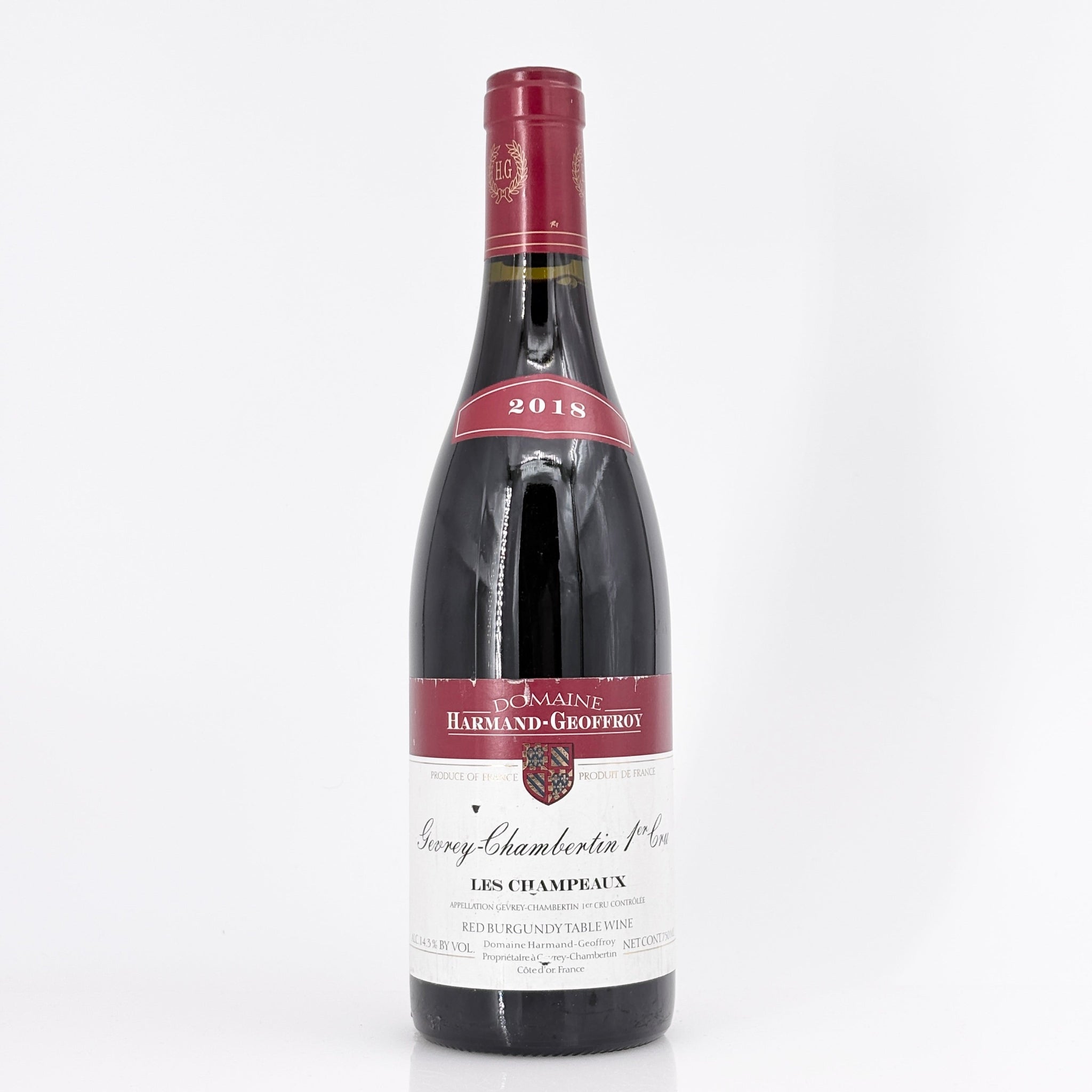 2018 Domaine Harmand-Geoffroy Gevrey-Chambertin Premier Cru Les Champeaux, Côte de Nuits, France
