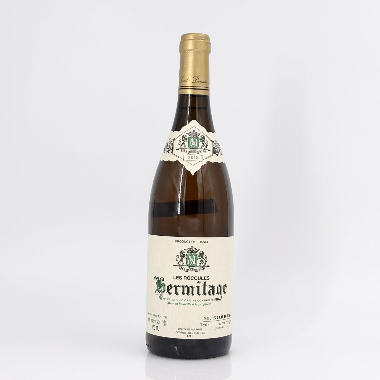 2018 Domaine Marc Sorrel Hermitage Les Rocoules Rhone, France
