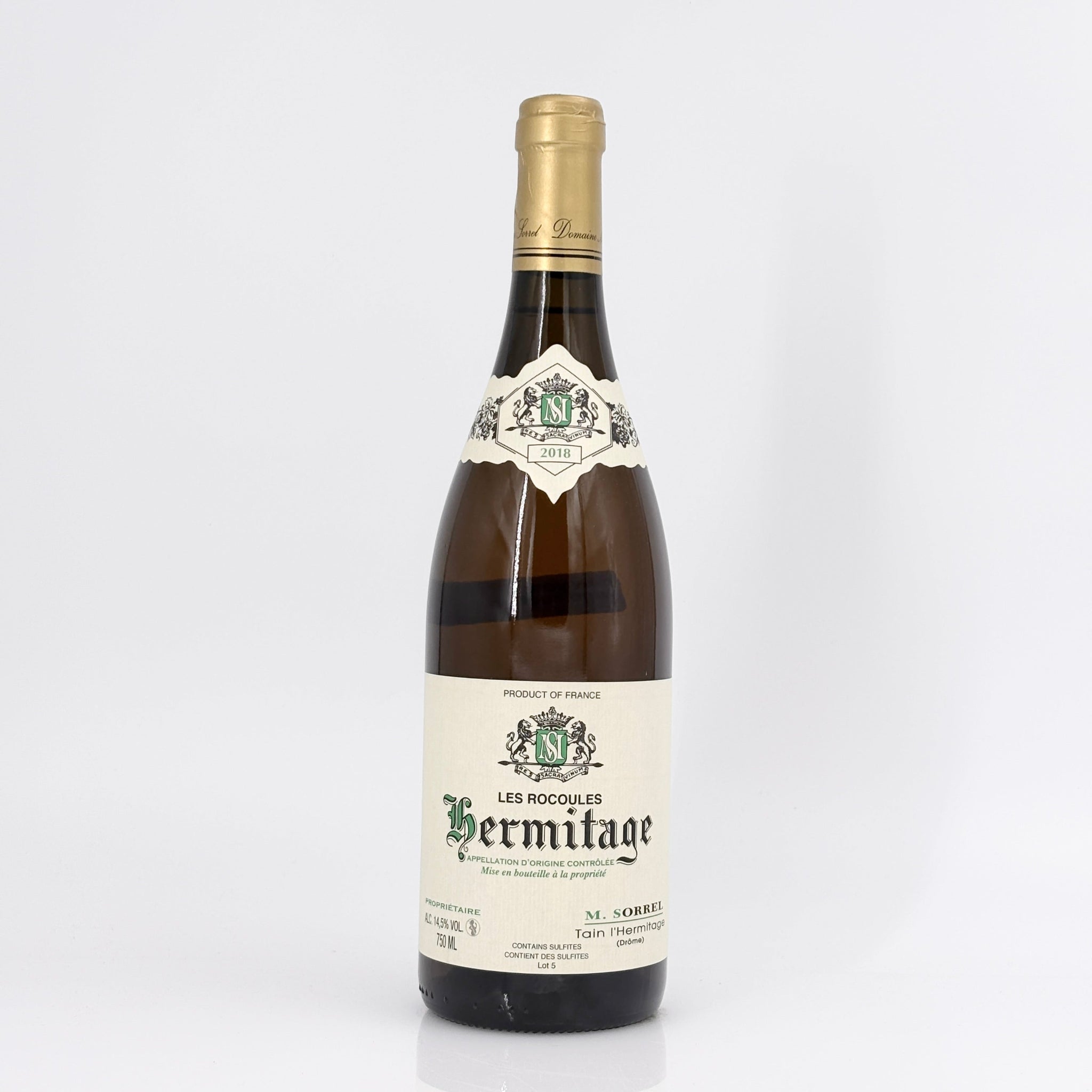 2018 Domaine Marc Sorrel Hermitage Les Rocoules Rhone, France
