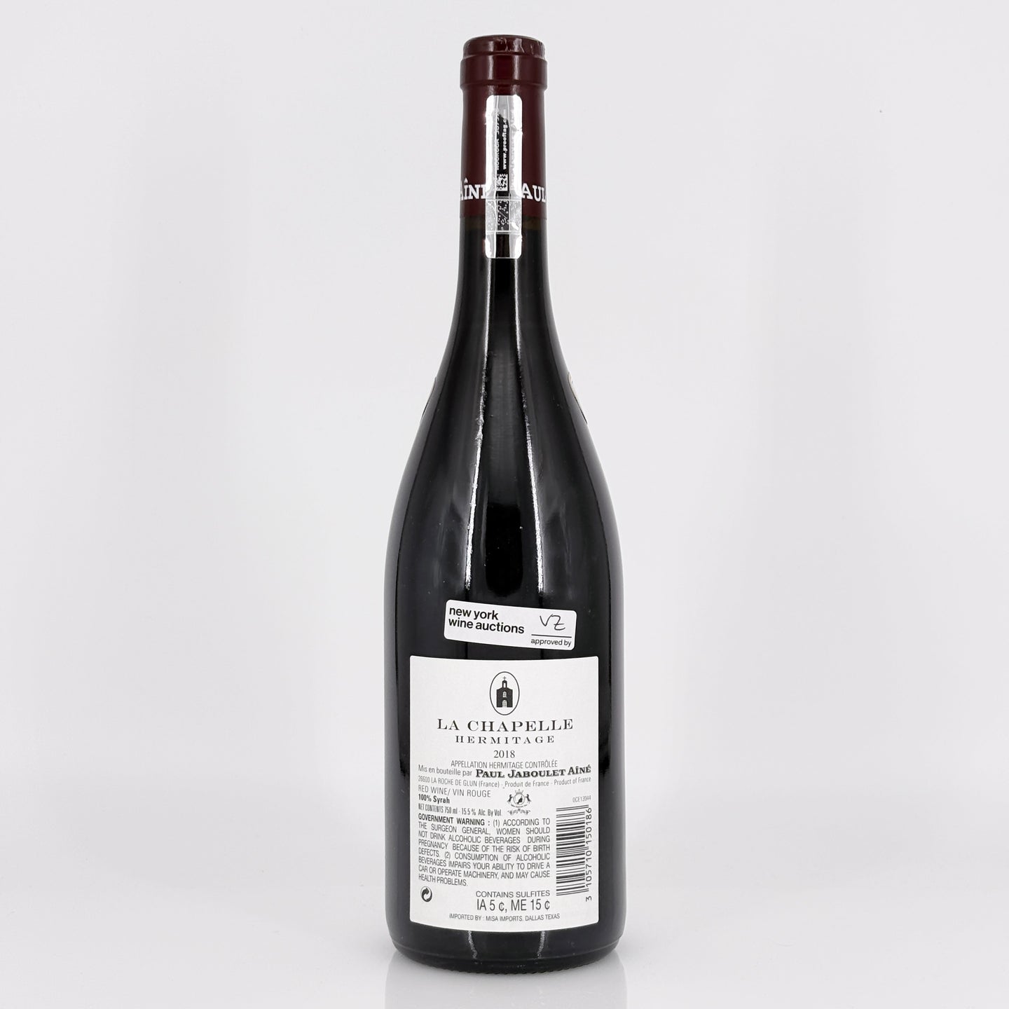 2018 Domaine Paul Jaboulet Aîné Hermitage La Chapelle Rhone, France
