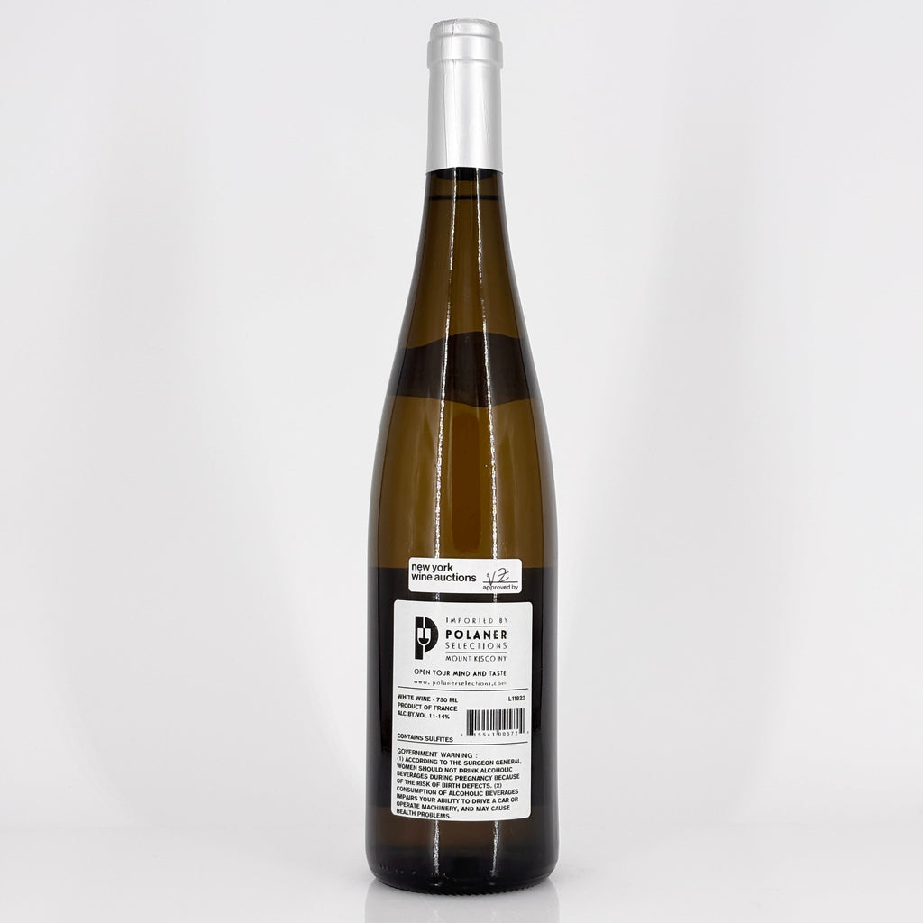 Bottle of wine on a white background