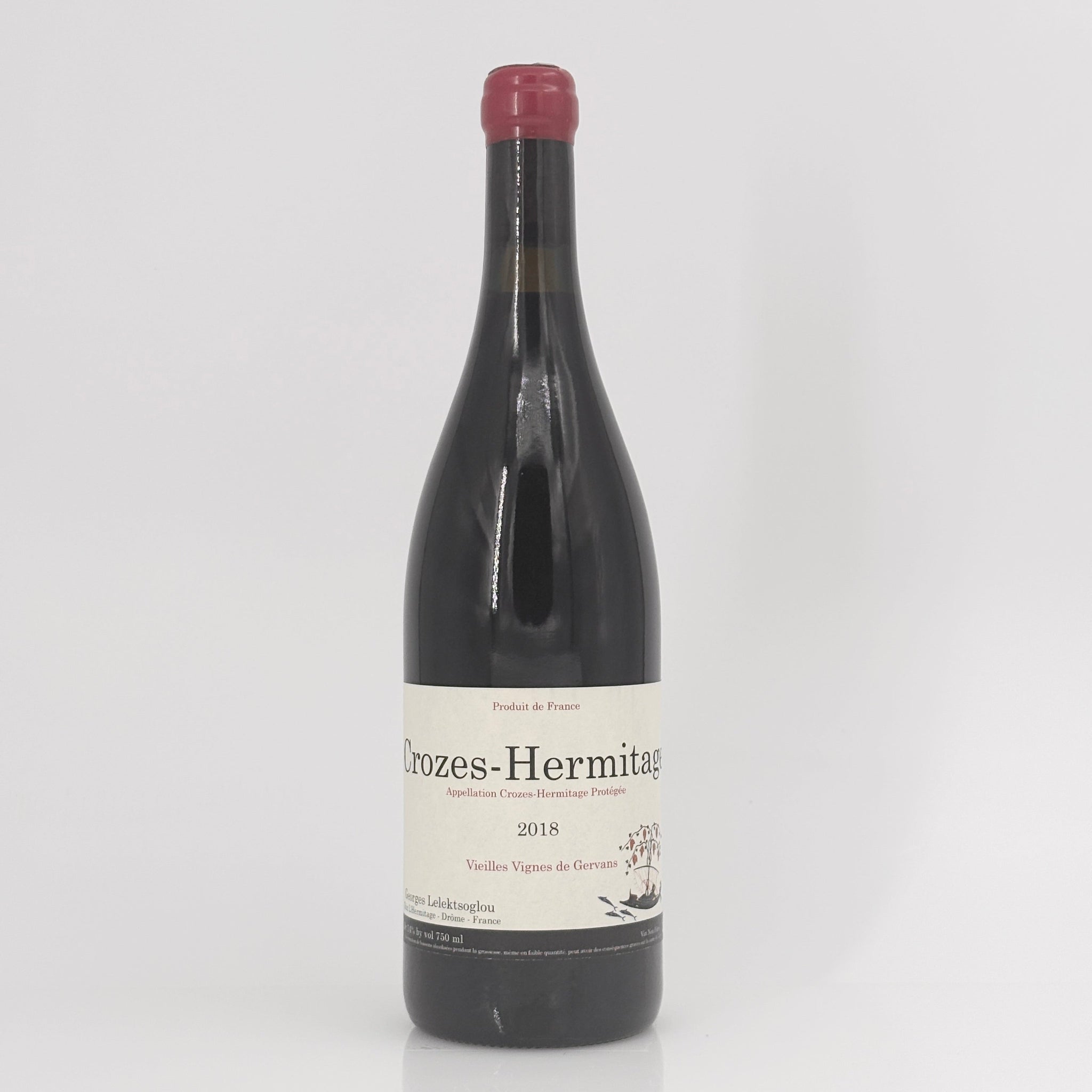 2018 Georges Lelektsoglou Crozes-Hermitage Vieilles Vignes de Gervans, Rhone, France