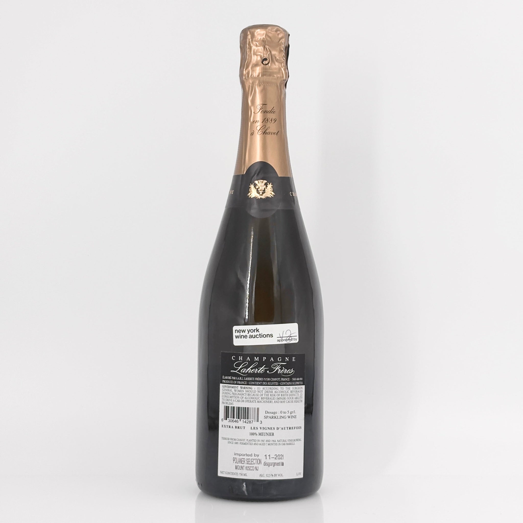 2018 Laherte Freres 'Les Vignes d'Autrefois' Extra Brut, Champagne, France