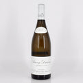 White wine bottle on a white background
