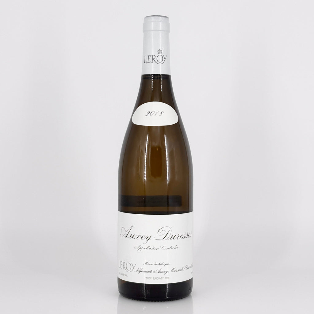 White wine bottle on a white background